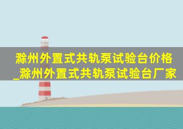 滁州外置式共轨泵试验台价格_滁州外置式共轨泵试验台厂家