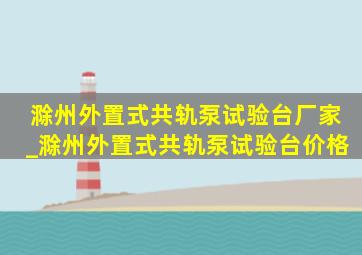 滁州外置式共轨泵试验台厂家_滁州外置式共轨泵试验台价格